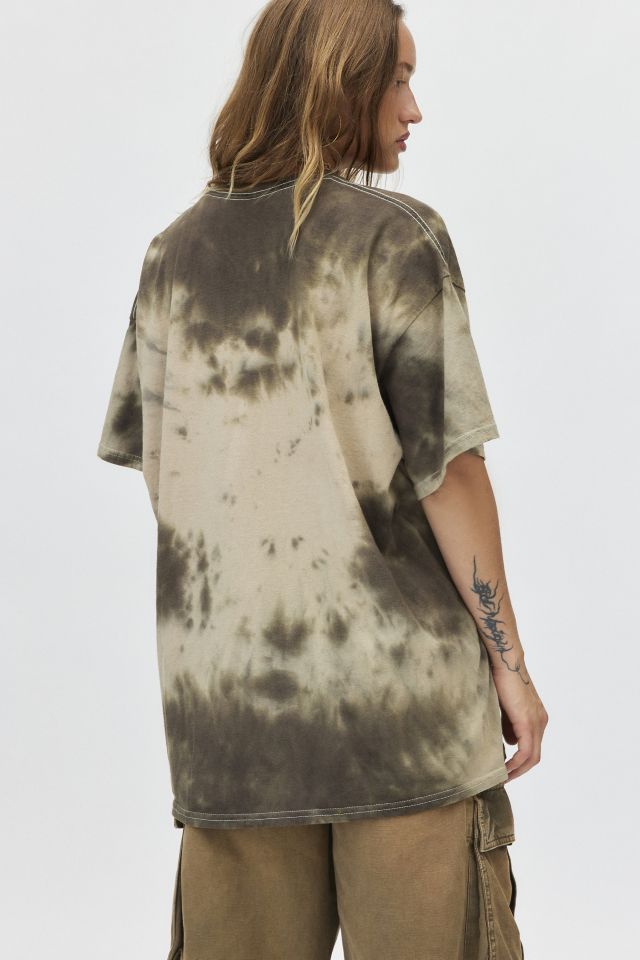 Robe T-Shirt Tie Dye Graphique Iggy Pop #3