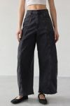 Wrangler Cowboy High-Rise Seamed Barrel Jean