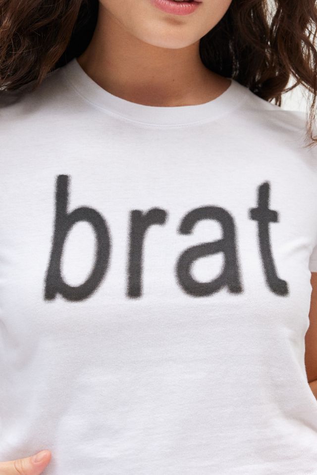 Charli xcx UO Exclusive Brat Graphic Baby Tee #4