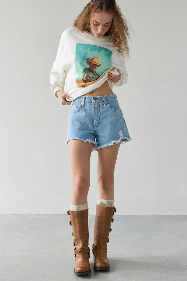 Wrangler High-Rise Cutoff Short #1