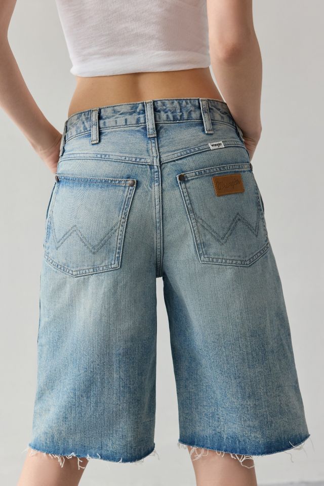 Wrangler High-Rise Relaxed Denim Jort #1