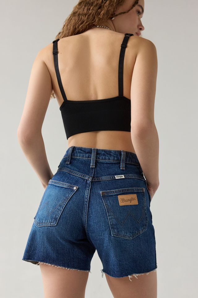 Wrangler High-Rise Relaxed Denim Short #1
