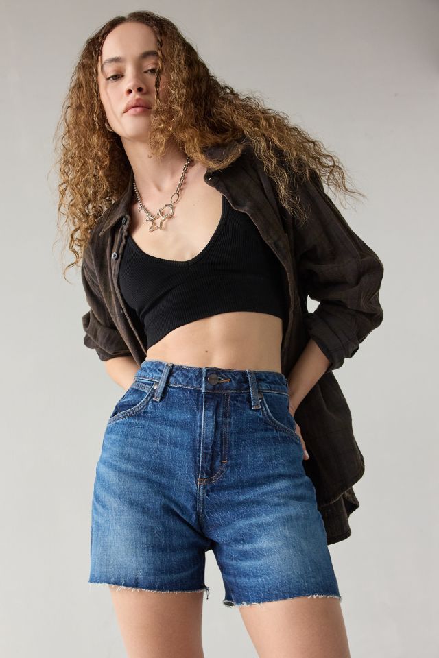 Wrangler High-Rise Relaxed Denim Short #3
