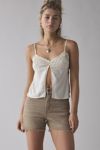 Wrangler High-Rise Relaxed Denim Short