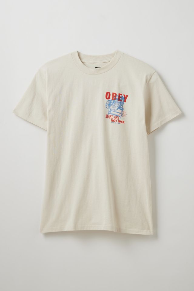 OBEY Printing Press Graphic Tee #1