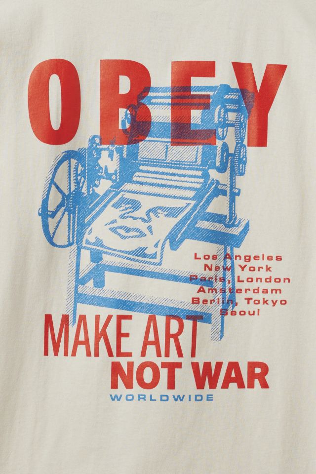 OBEY Printing Press Graphic Tee #2