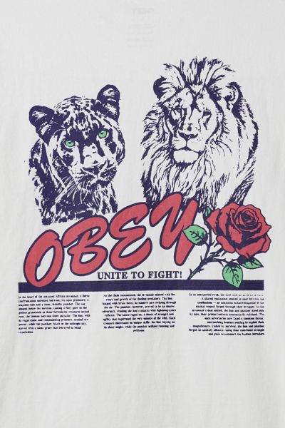OBEY Unite & Fight Graphic Tee