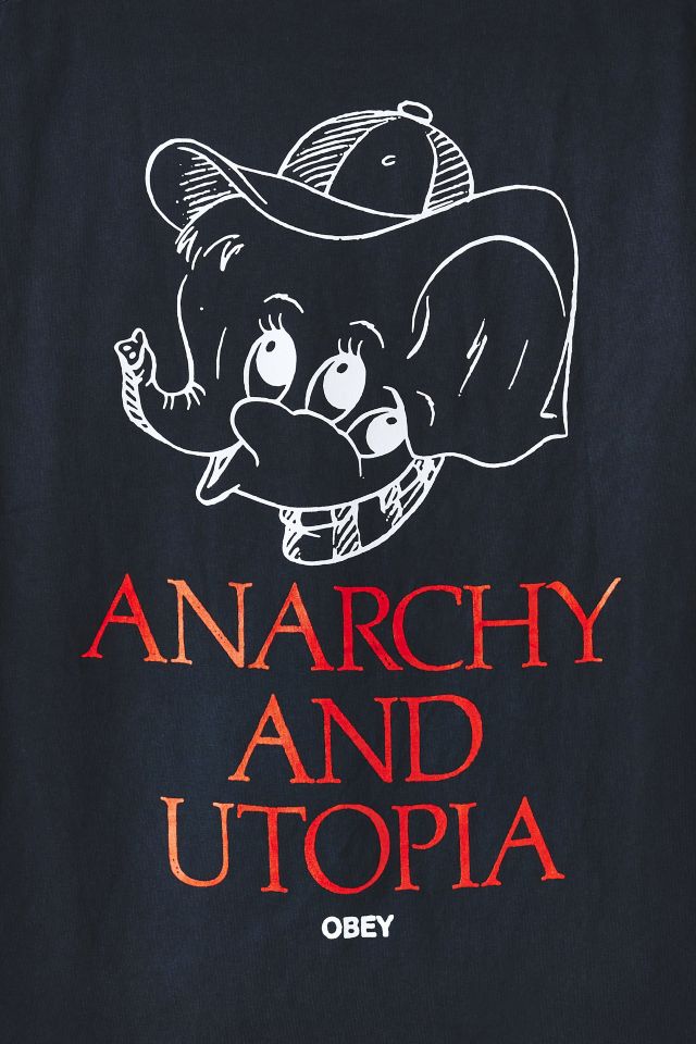 OBEY Anarchy & Utopia Graphic Tee #2