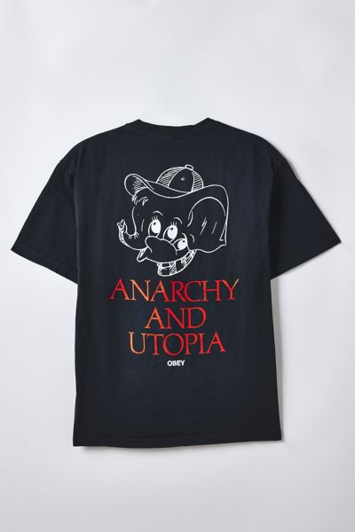 OBEY Anarchy & Utopia Graphic Tee
