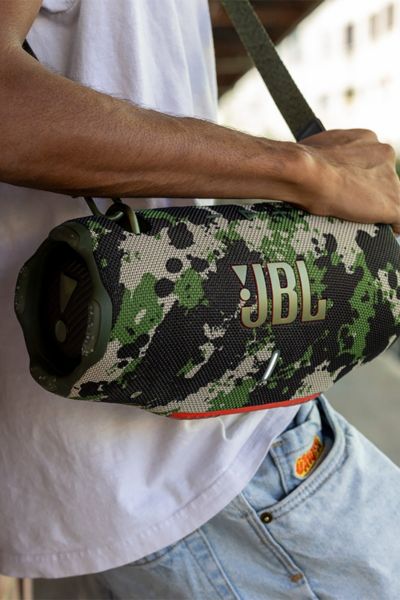 Jbl Xtreme 4 Portable Waterproof Bluetooth Speaker In Camo At Urban Outfitters