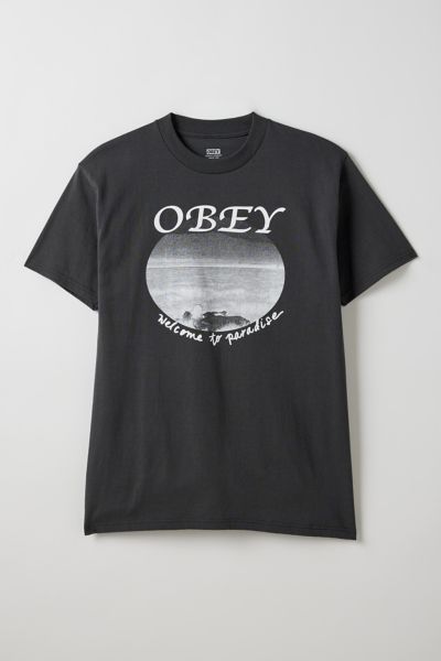OBEY Welcome To Paradise Graphic Tee