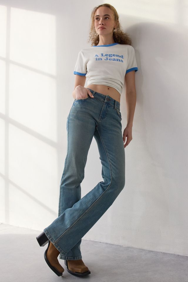 Wrangler A Legend In Jeans Graphic Ringer Tee #2