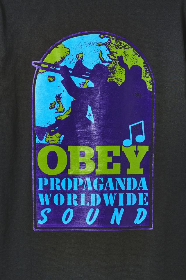 OBEY Worldwide Sound Graphic Tee #2