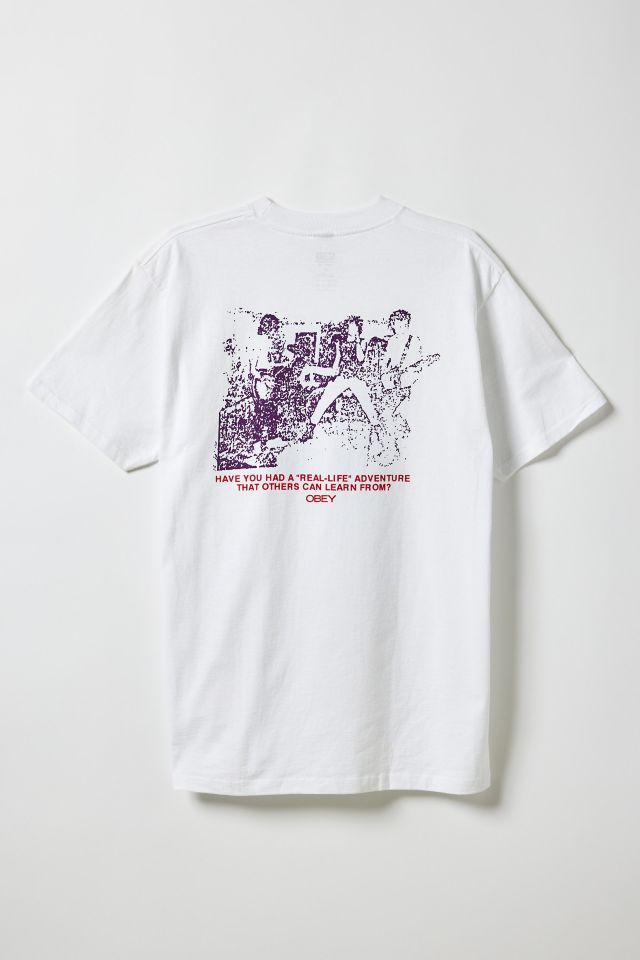 OBEY Real Life Graphic Tee #1