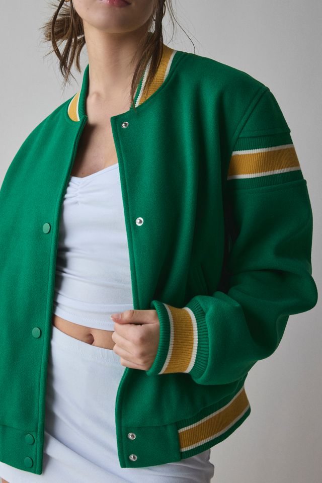 BDG Justin Varsity Bomber Jacket Urban Outfitters