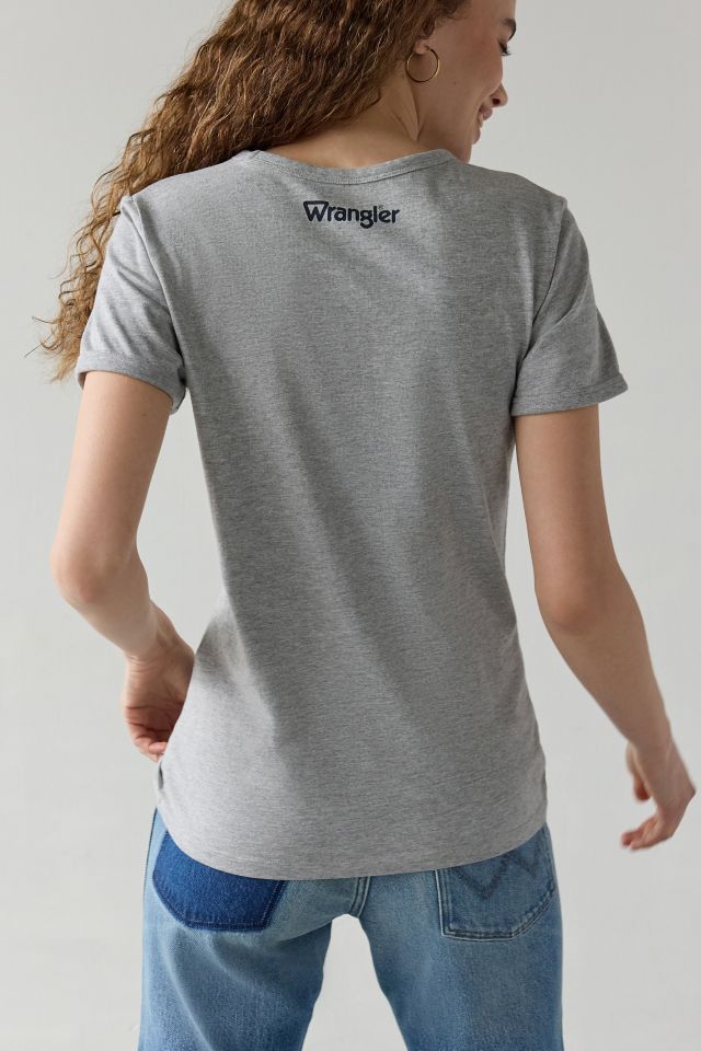 Wrangler Pony Up Graphic Slim Tee #1