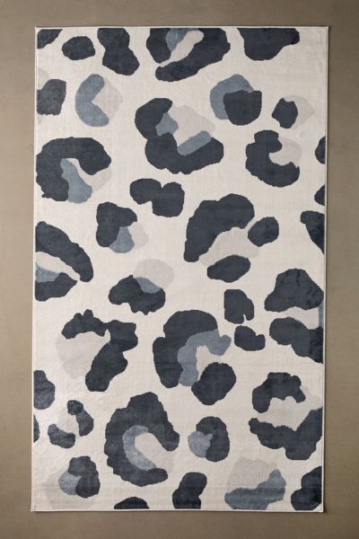 Modern Leopard Printed Performance Rug