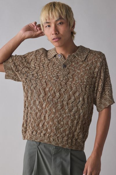 OBEY Andre Short Sleeve Polo Sweater | Urban Outfitters