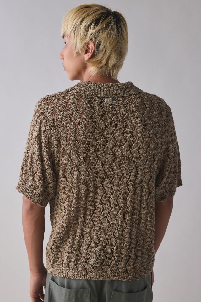 OBEY Andre Short Sleeve Polo Sweater #1