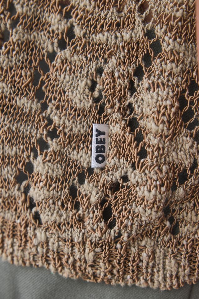 OBEY Andre Short Sleeve Polo Sweater #3