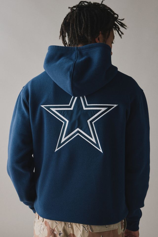 Chandail à capuchon avec logo d'équipe des Cowboys de Dallas de la NFL #1