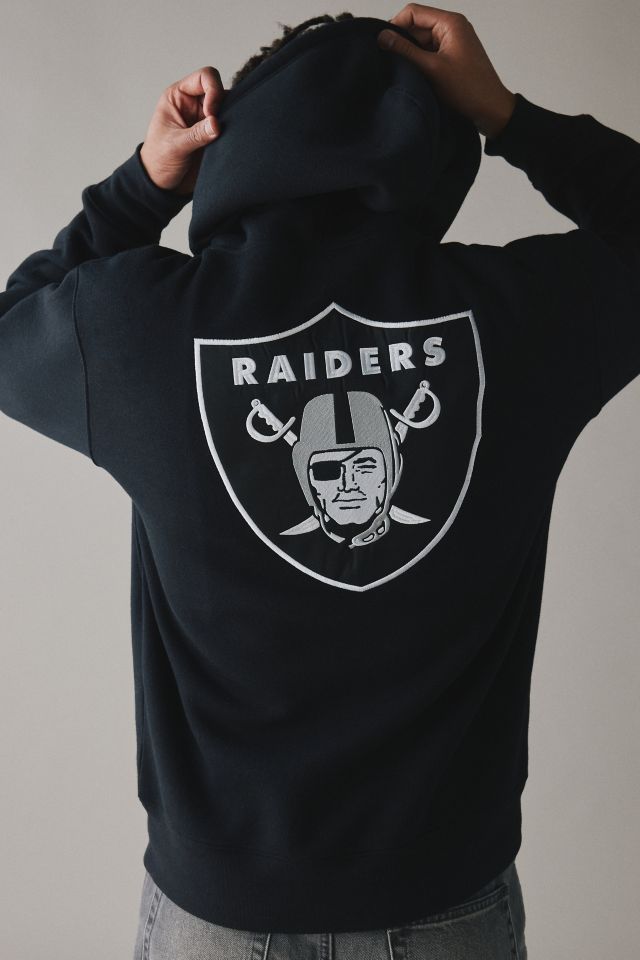NFL Oakland Raiders Team Logo Graphic Hoodie Sweatshirt #3