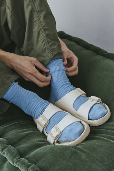 Birkenstock Men's Mogami Terra Sandal In Apex Eggshell, Men's At Urban Outfitters In Eggshell