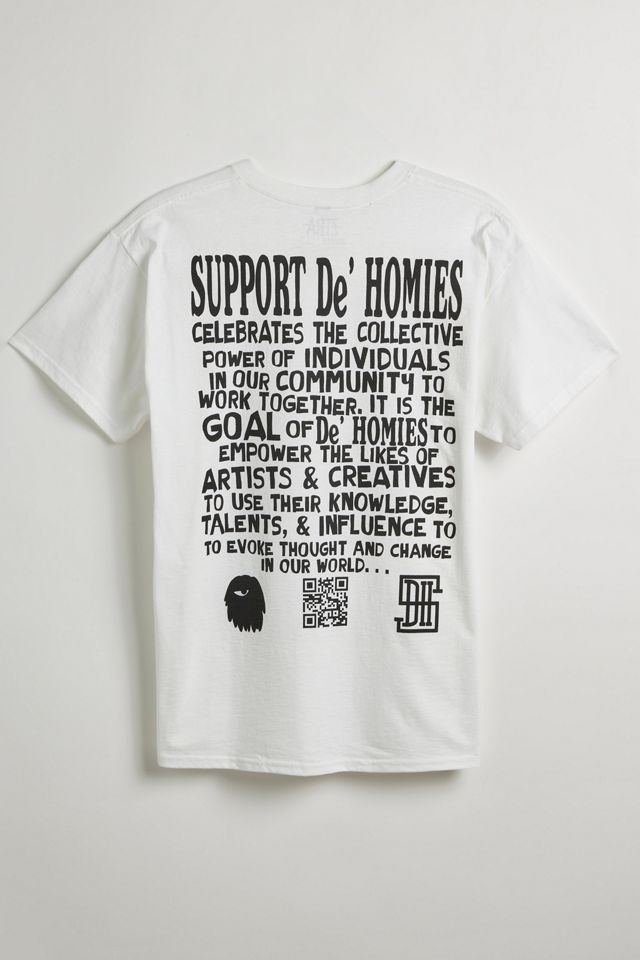 ZTRA Support Homies Graphic Tee | Urban Outfitters
