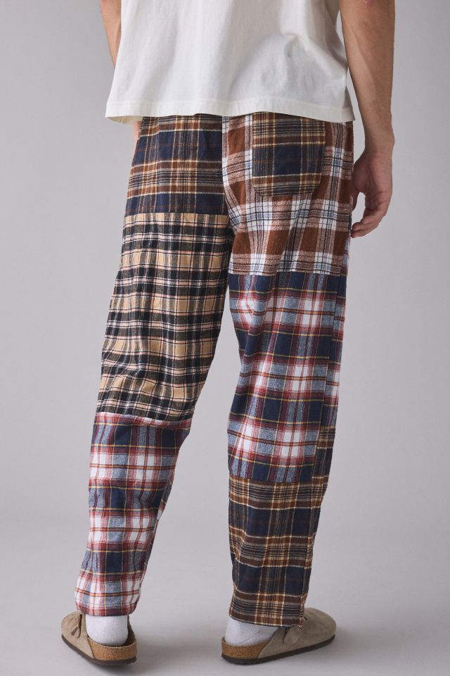 Pantalon de détente à carreaux UO #1