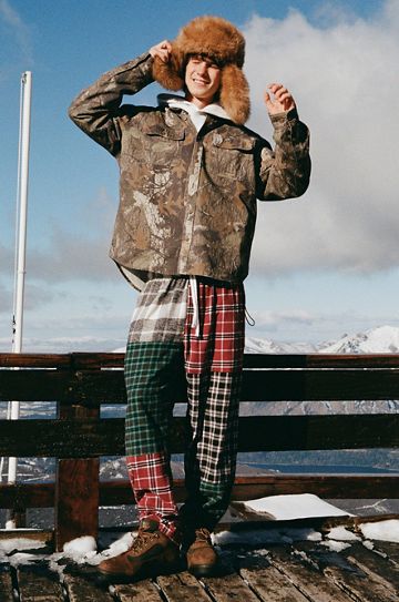 UO Plaid Lounge Pant