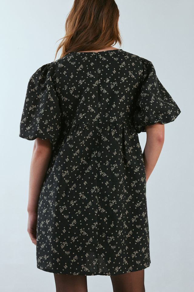 Motel Marate Floral Babydoll Mini Dress #3