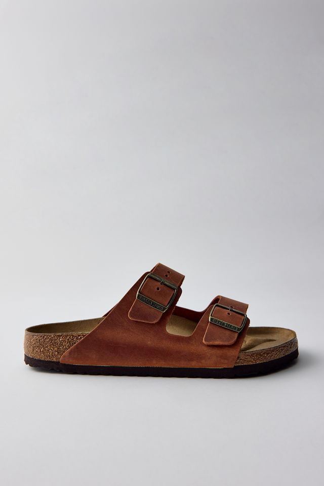 Birkenstock Men's Arizona Oiled Leather Sandals #3