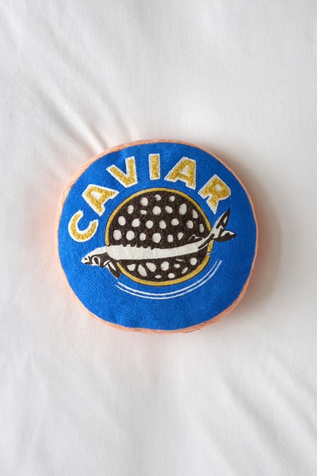 Coussin décoratif capitonné Caviar #1