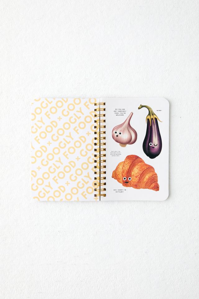 Googly Food Sticker Book By Brass Monkey & Galison #2