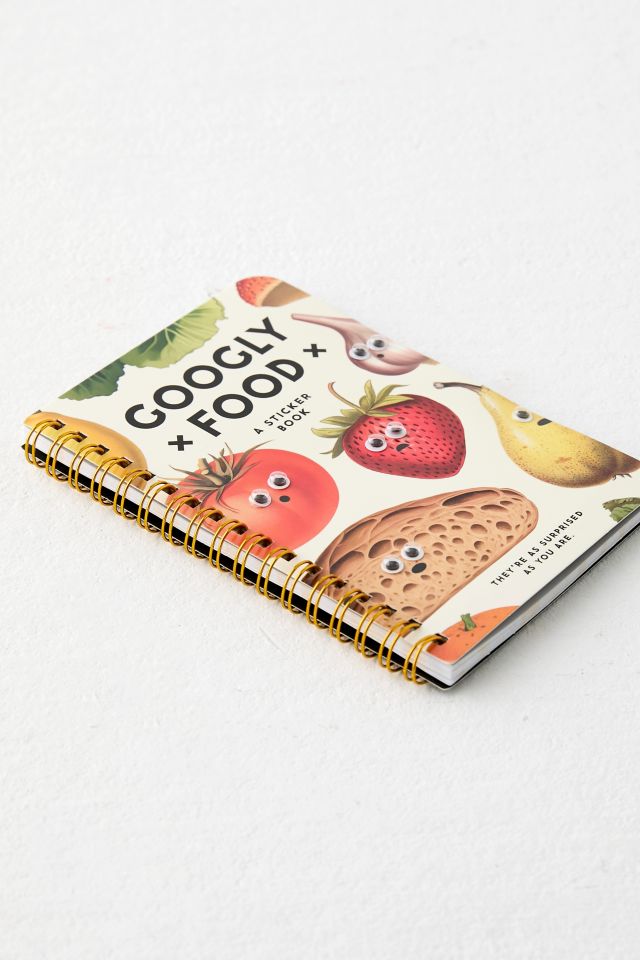 Googly Food Sticker Book By Brass Monkey & Galison #3