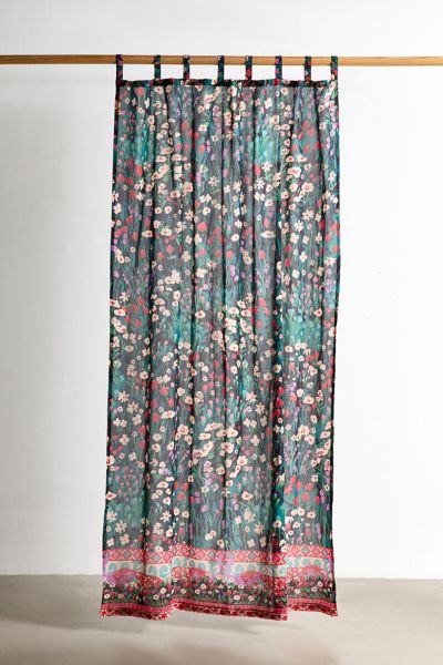 Anette Floral Printed Cotton Window Panel