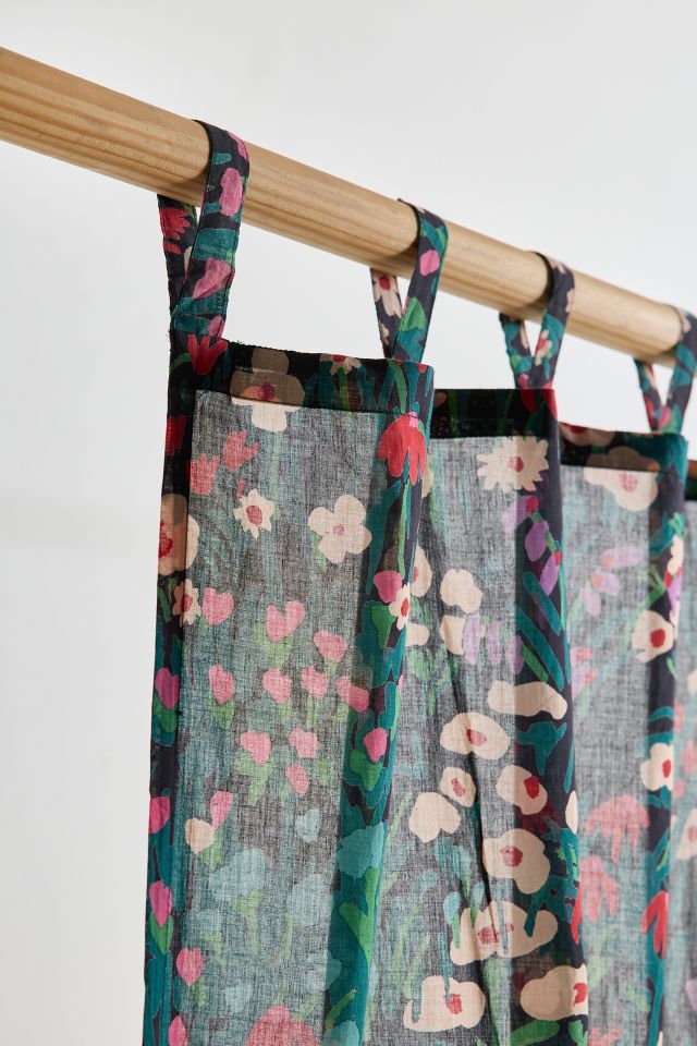 Anette Floral Printed Cotton Window Panel #3