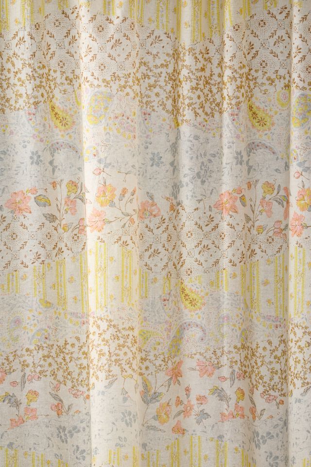 Porto Tile Pattern Shower Curtain