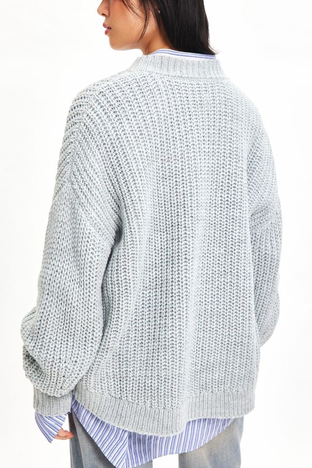 BDG Vini Chunky Knit Oversized Cardigan | Urban Outfitters