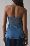 UO Catie Halter Split-Front Flyaway Tunic Top