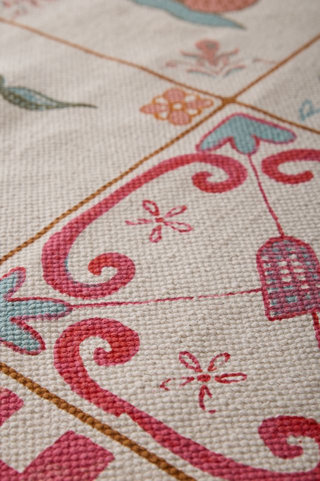 Mariana Tile Flatweave Printed Rug #2