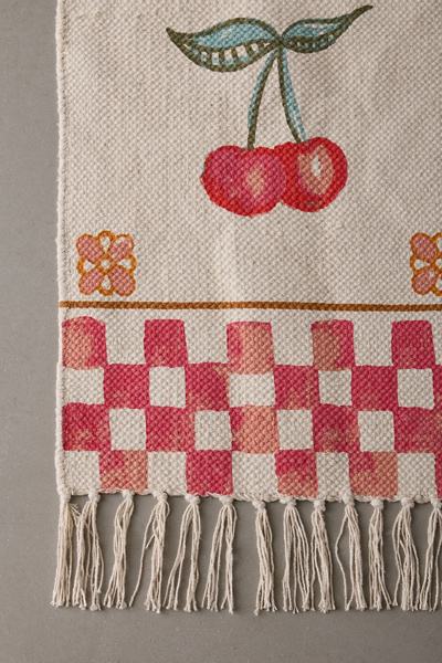 Mariana Tile Flatweave Printed Rug