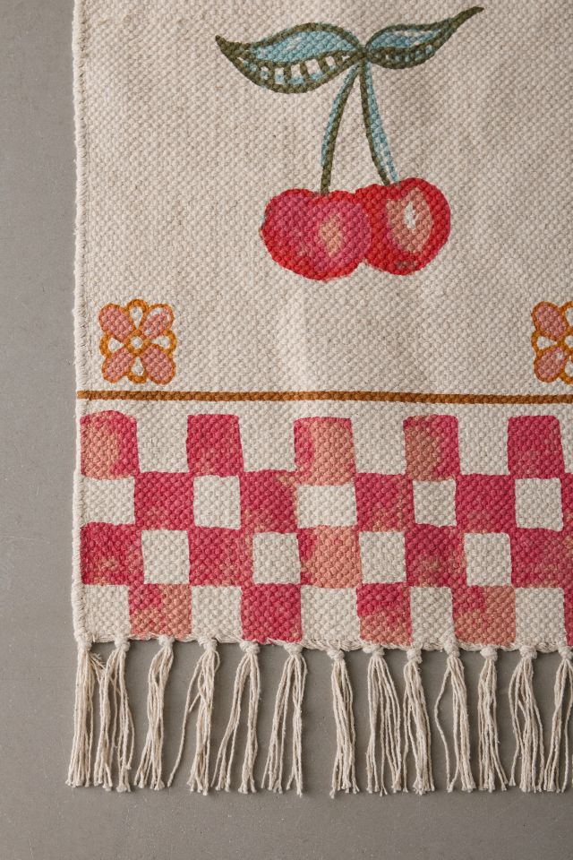 Mariana Tile Flatweave Printed Rug #5