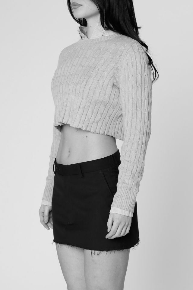 Frankie Collective Rework Crop Knit Sweater 021 #3