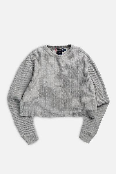 Frankie Collective Rework Crop Knit Sweater 021