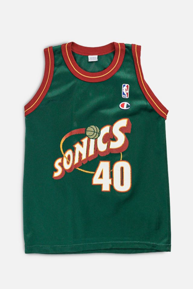 Vintage Seattle SuperSonics NBA Jersey