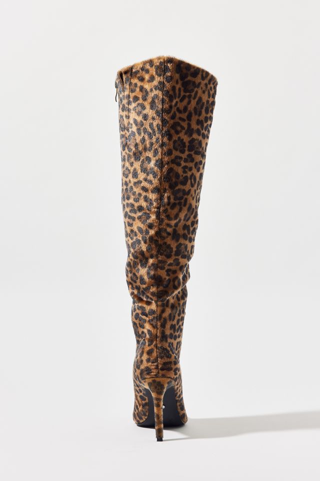 Azalea Wang UO Exclusive Cedar Animal Print Boot | Urban Outfitters