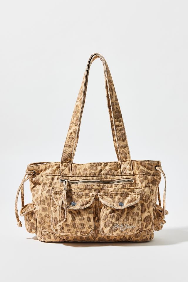 BDG Printed Y2K Denim Pocket Tote Bag #1