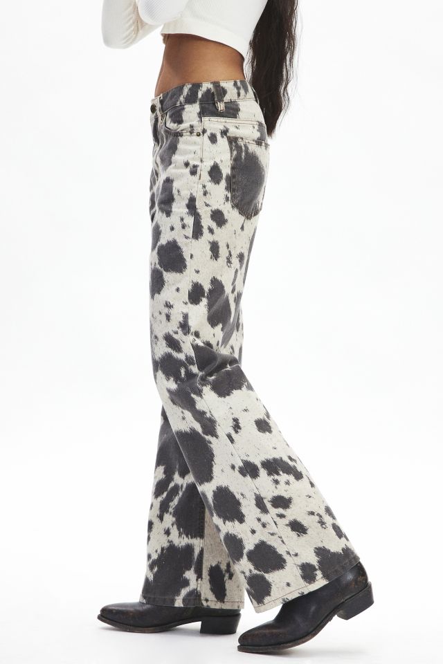 BDG Cade Cow Print Bootcut Pant #2