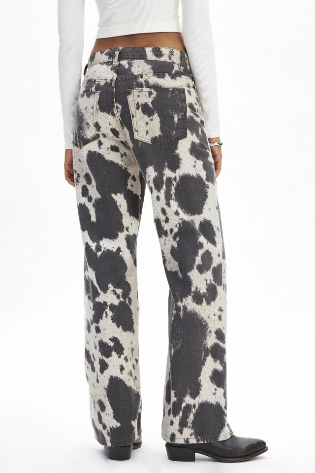 BDG Cade Cow Print Bootcut Pant #3